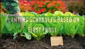 planting schedules based on first frost