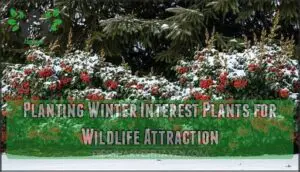 planting winter interest plants for wildlife attraction