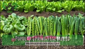 popular spring vegetables