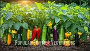 popular summer vegetables