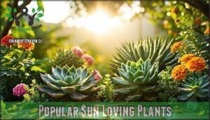 popular sun loving plants