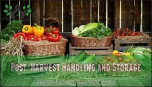 post-harvest handling and storage