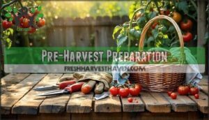 pre-harvest preparation