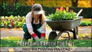 preparing garden for fall