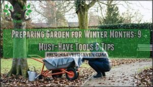 preparing garden for winter months