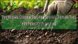preparing garden soil for spring