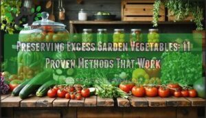 preserving excess garden vegetables
