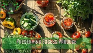 preserving excess produce