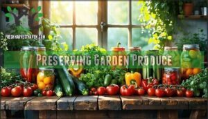 preserving garden produce