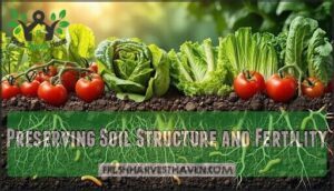 preserving soil structure and fertility
