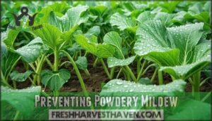 preventing powdery mildew