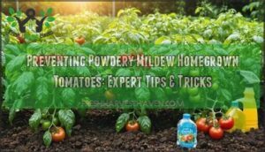 preventing powdery mildew homegrown tomatoes