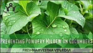 preventing powdery mildew on cucumbers