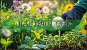 preventing seed production