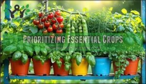 prioritizing essential crops