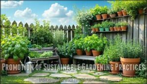 promotion of sustainable gardening practices