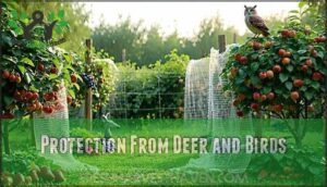 protection from deer and birds