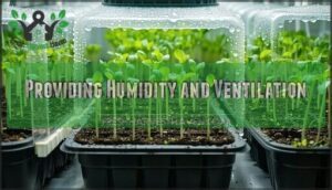 providing humidity and ventilation