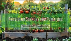 providing support for tomatoes