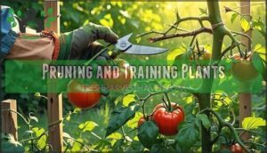 pruning and training plants