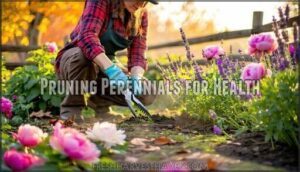 pruning perennials for health