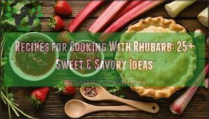 recipes for cooking with rhubarb