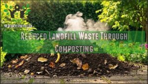 reduced landfill waste through composting