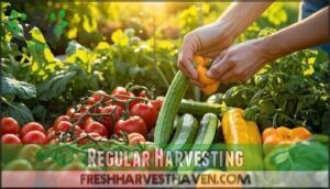 regular harvesting