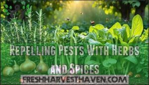 repelling pests with herbs and spices