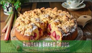 rhubarb baked goods