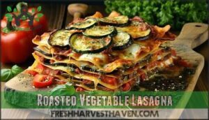 roasted vegetable lasagna