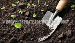 rock phosphate for nutrient boost