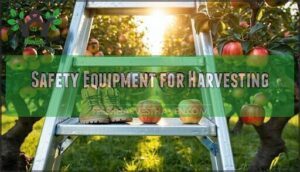 safety equipment for harvesting