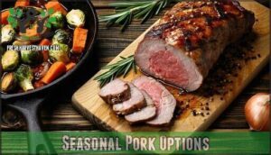 seasonal pork options