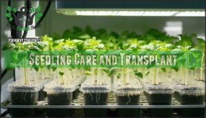 seedling care and transplant