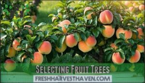 selecting fruit trees