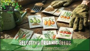 selecting organic seeds