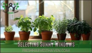 selecting sunny windows