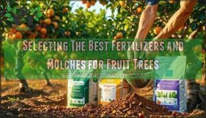 selecting the best fertilizers and mulches for fruit trees