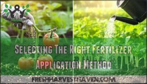selecting the right fertilizer application method