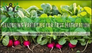 selecting varieties for fast maturation