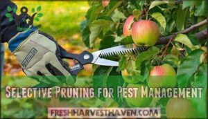 selective pruning for pest management