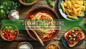 serving suggestions