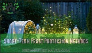 short-term frost protection methods