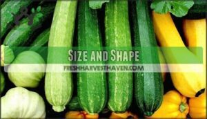 size and shape