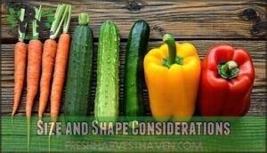 size and shape considerations