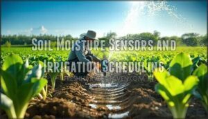 soil moisture sensors and irrigation scheduling