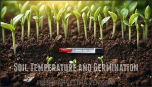 soil temperature and germination