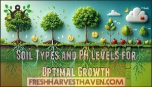 soil types and ph levels for optimal growth