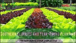 southern climates and year-round planting